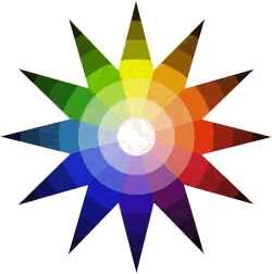 Etoile chromatique de Itten