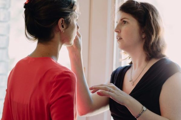 Photo d'une cliente que j'ai maquillé