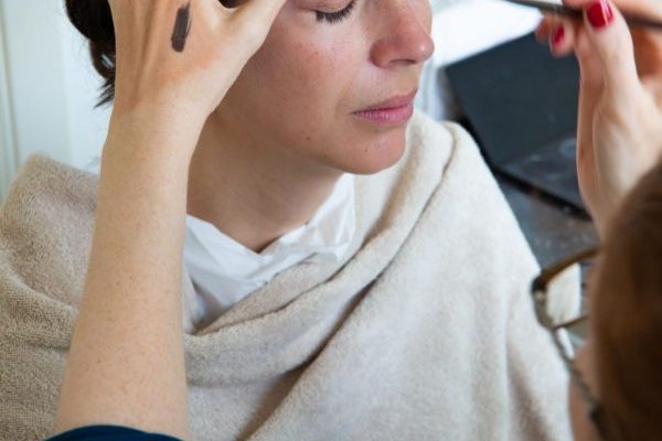 Photo d'une cliente que j'ai maquillé