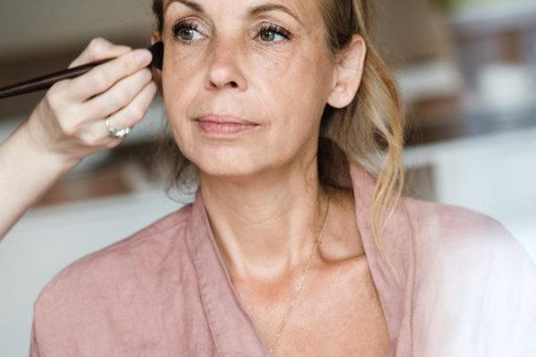 Image d'une cliente que j'ai maquillé