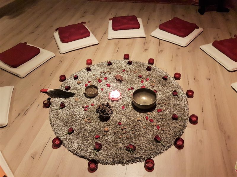 décoration Tente rouge Marie de Moerloose